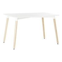 mesa comedor mdf abedul 120x80x74 2200 blanco