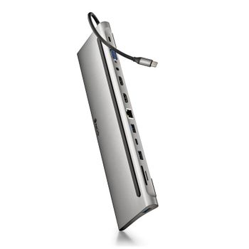 NGS Wonder Dock 12 Adaptador Multipuerto Tipo USB-C 12 en 1 PD 60W Charge