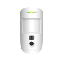 detector de movimiento ajax motioncam phod interior blanco con camara inalambrica e inmunidad a mascotas