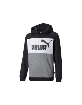Sudadera Puma Essential Colorblock Boys Black