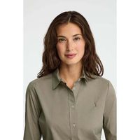 polo club camisa rigby go poplin w io para mujer
