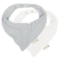 pack 2 bandanas caladas blancogris