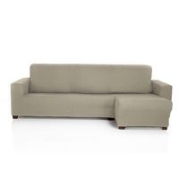 funda de sofa chaise longue elastica strada brazo derecho corto beig funda para sofa chaise longue elastica