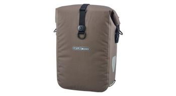 Ortlieb gravel pack 14 5 l ql2 2 bolsa para bicicleta gris arena oscuro beige