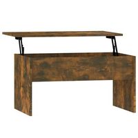 mesa de centro contrachapado roble ahumado 80x505x415 cm