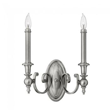 Aplique de pared yorktown (2 luces)