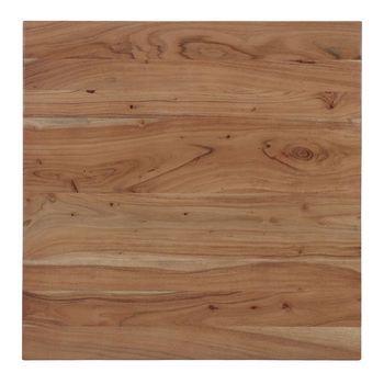 Tapa De Madera De Acacia Brezo 80x4x80