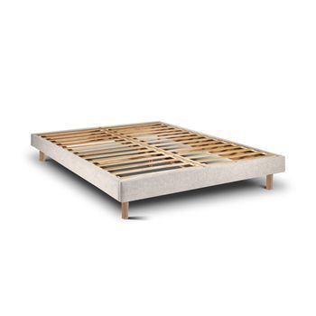 Estructura De Cama Tribu  Pearl Redonda 200 X 190 Cm