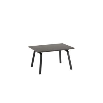 Dylan - Mesa Extensible (140/200 X 80 Cm) Con Tablero De Cerámica De Mármol Gris