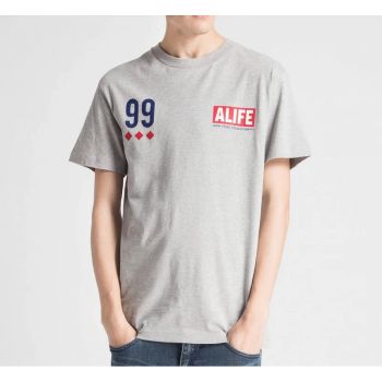 Camiseta Alife manga corta Style Boating en gris