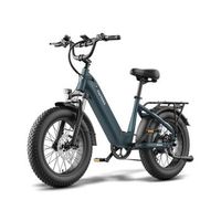 bicicleta electrica fafrees f20 rover 48v20ah 250w color azul verdoso