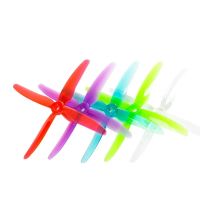2 pares de helices gemfan 51455 hurricane x de 4 palas con agujero de montaje de 5 mm para drones de carreras rc fpv