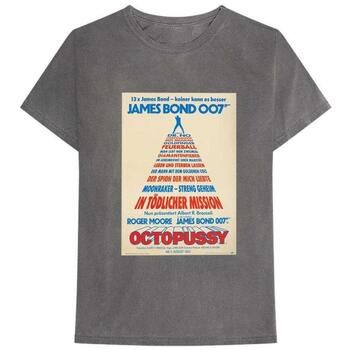 James Bond Camiseta manga larga Octopussy German para mujer