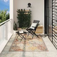 alfombra de interiorexterior diseno vintage arbizu 160x230 cm vidaxl