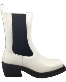 de TIMBOS ZAPATOS - 124298 BOTIN TACON PARA MUJER COLOR COLECCIO BEIGE