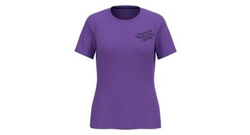 Odlo essential print maillot de manga corta mujer morado