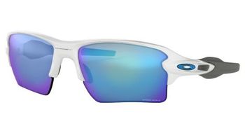 Gafas de sol oakley flak 2 0 xl blancas   prizm sapphir oo9188 9459