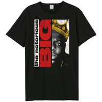 amplified clothing camiseta half face portrait para hombre