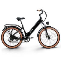 bicicleta electrica ceaya az26 de 26 cuadro bajo 960 wh 7 velocidades color negro