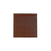 jardin202 - persiana de madera alicantina con polea metalica - estor enrollable para ventanas puertas salon  125 x 100 cm marron pintada  125 x 100 cm marron pintadajardin202