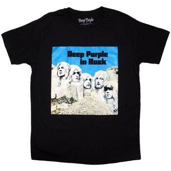 Deep Purple Camiseta manga larga In Rock para hombre