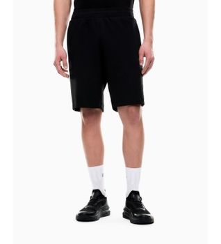 EA7 para hombre. 7M001481_AF12660 Shorts Logo Series negro (3XL), Casual, Deportivo, Algodón