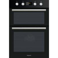 hotpoint dd2 844 c bl electric double oven - black black