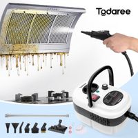 limpiadores de vapor multifuncionales de 2500w limpiadores de vapor de mano de alta temperatura y presion herramienta de limpieza facil para el hogar y la cocina
