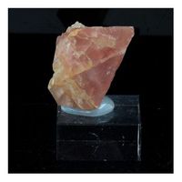 rose fluorite - piedra natural de francia chamonix - cristal de curacion y proteccion  6671 ct - certificado de autenticidad incluido  28 x 15 x