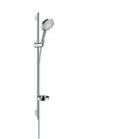 set de ducha hansgrohe raindance select s 120 3jet powderrain con barra de ducha 90 cm 27667000
