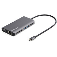adaptador startech usb-c multipuerto 10w pd hdmivga sd-read