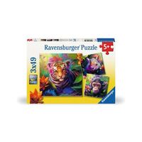 ravensburger jungle babies puzzle rompecabezas 49 piezas animales