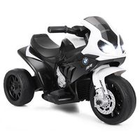 moto infantil 6v vehiculo infantil 6v vehiculo infantil con musica 66 x 37 x 445 cm negro  blanco