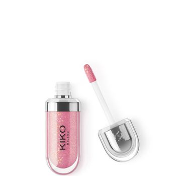 KIKO Milano Mini 3D Hydra Lipgloss 3.5ml (Various Shades) - 26 Sparkling Hibiscus Pink
