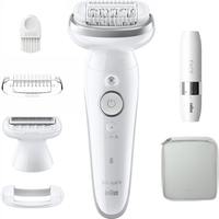 braun silk-epil 9 9-341 depiladora 40 pinzas blanco