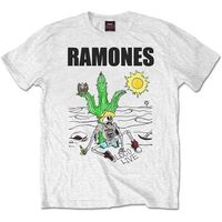 ramones camiseta manga larga loco live para mujer