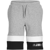 jack  jones short nino 12225263 jpstmateo sweat shorts jnr light grey melange para nino