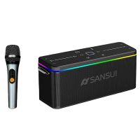 altavoz sansui g003 altavoces bluetooth con microfono 98mm2 58mm2 controladores chip dsp iluminacion rgb tws ipx6 impe