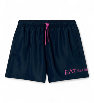 EA7 para hombre. 7M002000_AF13049 Pantalones Cortos Water Sports marino (M), Casual, Deportivo, Sportswear, Multideporte, Poliéster