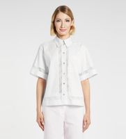 marella para mujer 2613111055200 camisa mlmwhisky blanco 40 casual algodon manga corta