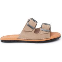 pisamonas sandalias sandalias barefoot doble hebilla nobuck para nino