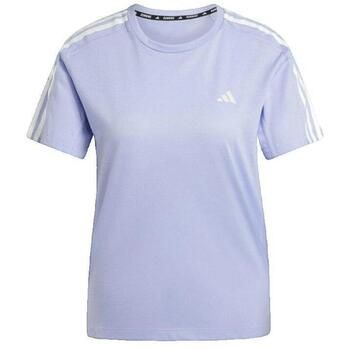 adidas Camiseta T-shirt Own The Run 3 Stripes para hombre