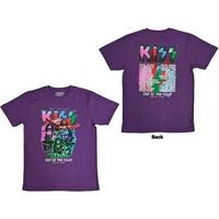 kiss tops y camisetas end of the road para mujer