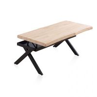 mesa de centro elevable xena fit 120 x 62 x cm