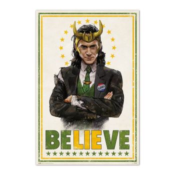 Erik Maxi Póster Marvel Loki 91.5x61cm