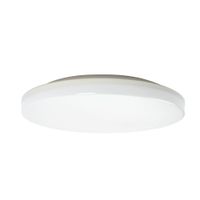 lampara de techo led de plastico blanco
