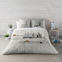 haciendo el indio - funda nordica estampada cama 135 - algodon extrasuave - incluye 1 o 2 fundas de almohada - nyc