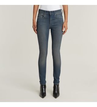 G-Star para mujer. D19079-D637-C268 Jeans Lhana Skinny azul (29/30), Casual, Algodón, Denim