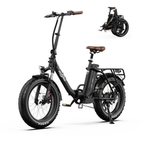 bicicleta electrica plegable onesport ot16 max bateria 48v 18ah viene motor 500w25 kmhneumatico 2040 inch