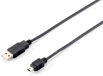 CABLE USB 2.0 TIPO A - B MINI (5PIN) 1,8M